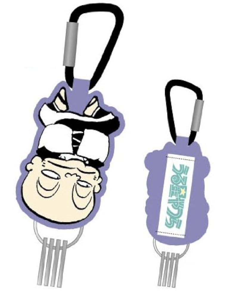 うる星やつら うちわキーホルダー 小学館 - アニメ うる星やつら うちわキーホルダー チェリーの